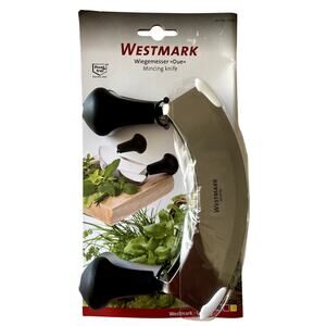 Westmark Wiegemesser Due Mincing Dual Blade Stainless Steel Germany New